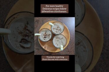 Absolutely delicious Banana dates smoothie for breakfast#ytshorts #trending #recipe #health #viral