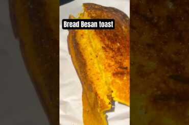 Bread besan toast #new #recipe #food