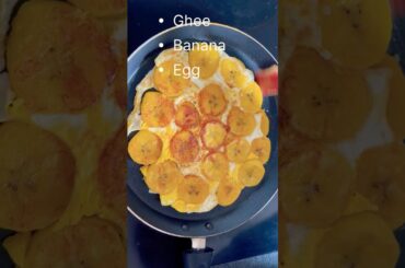 Easy healthy breakfast #easybreakfast #banana #eggrecipe #healthyfood #shortsfeed #trendingshorts