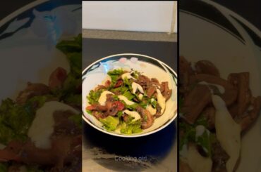 Mushroom Stirfry#mushroomrecipe #lettuce#healthyfood #saladrecipe #cookingchannel #trendingshorts