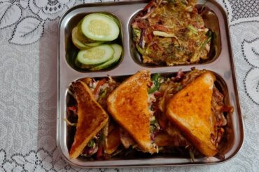 Easy and quick Sandwich Recipe ll Healthy  Tasty Breakfast recipe ll Nashta recipe in Bengali