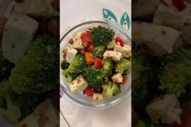 Sauteed Vegetables Healthy Recipe Broccoli Paneer Carrot  #shorts #trending #food #veggies