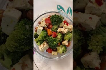 Sauteed Vegetables Healthy Recipe Broccoli Paneer Carrot  #shorts #trending #food #veggies