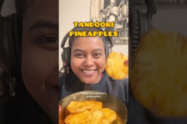 Healthy snacking - Tandoori pineapple recipe #shorts