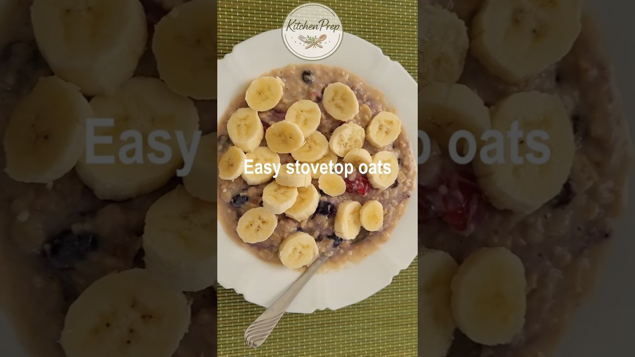 Easy Stovetop Oats | Quick Healthy Breakfast Easy Stovetop Oats | Quick Healthy Breakfast