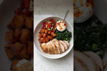 Chicken and Potato Bowl #easyrecipes #eatrealfood #wholefoods #healthylunchideas #healthydinnerideas