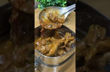 Lunch Recipe: Chapati n chicken kulambu | snacks n fruit #shortsfeed #lunchbox #lunchideas