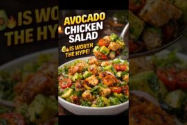Avocado Chicken Salad Recipe | Healthy High Protein Weight Loss Meal