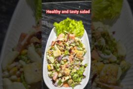 Healthy and Tasty Salad #shorts #recipe #trending #diet #yummy #shortfeed #viral