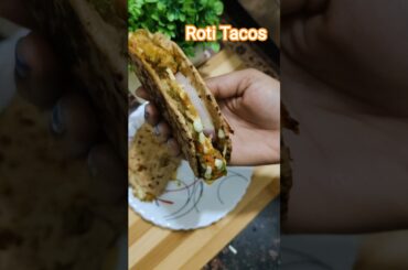 Veggies ko aise chipa karr khilaye bachi hui roti ko cheesy aur healthy banaye #rotitacos #shorts