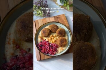 Hummus platter #hummus #hummusrecipe #falafelrecipe #hummusfalafal #healthyrecipes