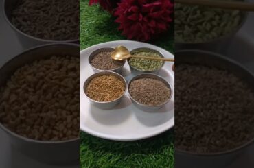 jeera saunf methi dana Ajwain benefits #health #food #yt #viral #facts #ayurved #drink #tranding