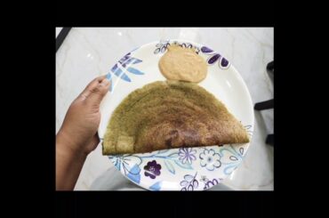 Ghee Sprouts Dosa #sproutsdosa #healthybreakfastrecipes #pesarattu #sproutsrecipes  #healthyrecipes