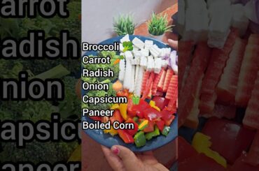 The Rainbow Protein Bowl (Vibrant aur healthy) #weightloss #cookingwithvedika14 #ytshorts #cbum