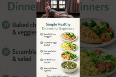 Simple Healthy Dinner Recipes for Beginners#bodysignals #health #food  #shorts #skincare #weightloss