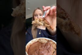 ad | single serve healthy banana bread #cosori #turbotower #turboblaze #dualblaze #cosoricooks