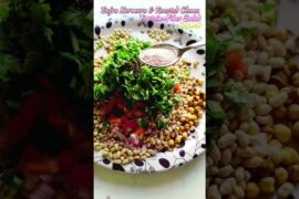 Healthy Crunch Bhel Recipe|Weight Loss & Diabetic Friendly|Chana & Bajra Kurmura Salad#Shorts#Bhel