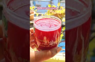 Want to reduce excess fat,have this juice in morning#beetroot #healthy#breakfast#viral #viralshorts