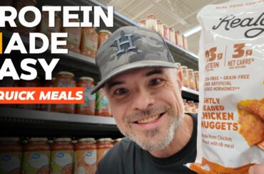 High Protein Grocery Haul: Full Day of EASY Meals That Work!