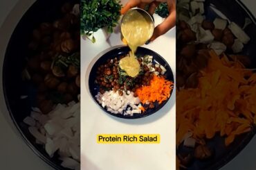 Protein Salad Recipe - Healthy Salad #gym #healthyfood #diteplan