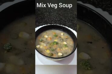 Healthy Mix Veg Soup #shorts #ytshorts