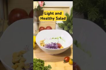 Quick Healthy Salad Recipe | Clean Eating Salad  #recipe #veganrecipes #healthysalad #healthyeating