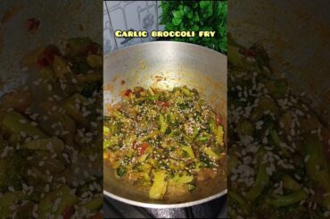 Garlic Broccoli fry | Healthy lunch recipes