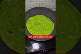 Healthy Palak Roti | Lunch Box Special Recipe#PalakChapathi#LunchBoxRecipe #HealthyFood
