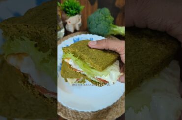 Healthy Broccoli Bread In 5 Minutes | Gluten Free Recipe #shorts #healthy