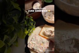 Crispy & Healthy Curd Sandwich | Curd Sandwich Recipes | No Mayonnaise No Cheese #breakfast #shorts