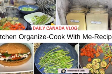 Productive, Pantry Refill, Cook With Me Healthy Veggie Lunch & Dinner Recipes, Daily Canada Vlog