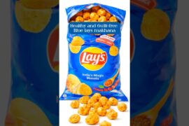 Healthy and Guilt Free Blue lays inspired Makhana #shortsfeed #healthyrecipes#makhana #cordonbleu369