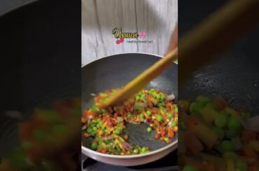 Healthy breakfast..!! #explorepage #upma #southindianbreakfast #healthy #fyp #shorts