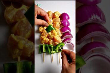 High Protein Iftar Recipe - Low Calorie Chicken Tikka   #ytshorts #viral #lifestyle #fitbyoladoc
