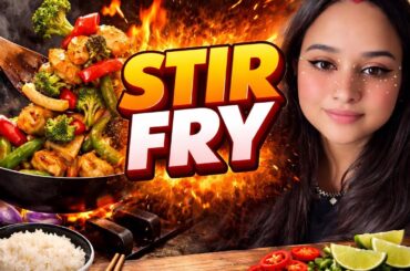 5 Minute Stir Fry Recipe | Tasty & Healthy Dinner Idea
