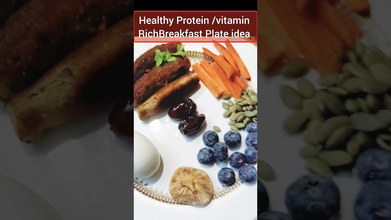 Healthy Protein &vitamins Rich Breakfast Plate idea #Shorts#food #easynutrition Healthy Protein &vitamins Rich Breakfast Plate idea #Shorts#food #easynutrition
