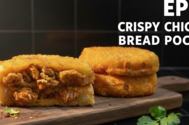 crispy chicken bread recipe |Ramzan special chicken bread pocket recipe|Let's bake