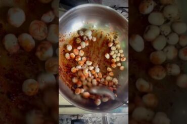 Healthy recipe day-1 Masala Makhana chaat #makhana #healthy