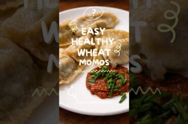 Wheat momo recipe | healthy | tasty #wheatmomorecipe #wheatmomos #wholewheatmomos