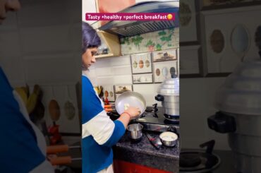 Healthy morning, happy me, simple breakfast, # mini #minivlog #trending #shortsfeed #home #shorts