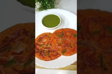 Instant Healthy Breakfast Recipe #shorts #healthybreakfast #uttapam #youtubeshorts