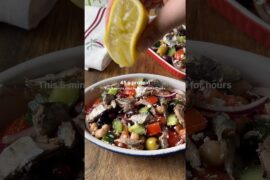 5-Minute High-Protein Salad Keeps Me Full for Hours (45g Protein)