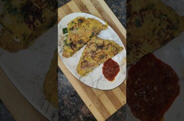 Crispy Stuffed Besan Bread  Healthy & Tasty  Recipe #trending #viral #youtubeshorts #recipe #shorts