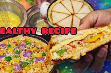 Yummy Kids Bread Recipe | 2 Minute Bread Recipe | Healthy Bread egg Sandwich Recipe | Bread Snacks