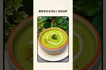Tasty Creamy Broccoli soup | Healthy Weight Management Option #short #shortsfeed #viralshorts