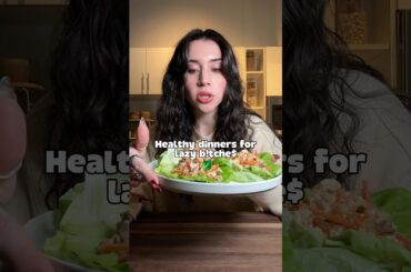 Teriyaki chicken lettuce wraps!! #healthyfood #recipe #healthyrecipes