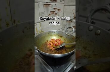 How to Make Spicy Soya Chunk Curry | High Protein Soya Bean Sabji Recipe #SoyaChunks#shorts#viral#yt