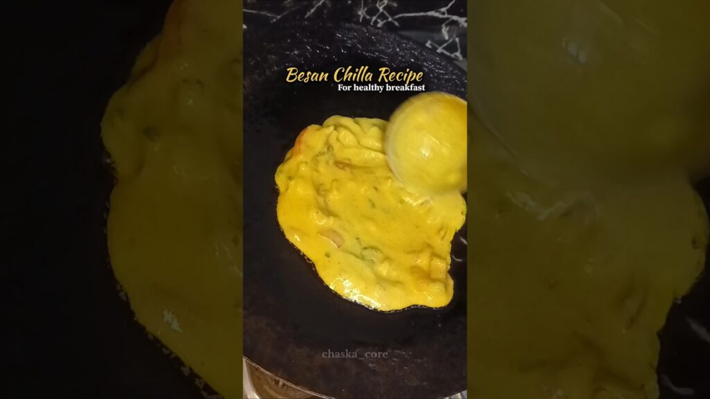 Besan Chilla Recipe | For healthy recipes #besan #chilla #recipe