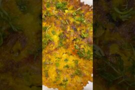 Besan Chilla Recipe in Sarso Tel | Healthy Breakfast Vlog | Crispy Besan Cheela Recipe #besancheela