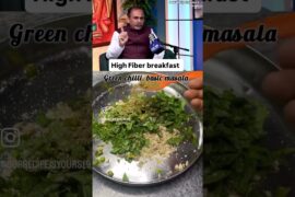 High fiber breakfast recipe #viral #highfiber #healthy #breakfast #acharyamanishji #healthyfood